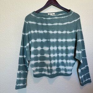 She + Sky Waffle Knit Sweater